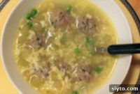 Kids Cook: Zesty Lemon Chicken Soup with Egg Ribbons