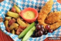 Little Hands Big Flavors Chicken Tenders And Bacon Fries