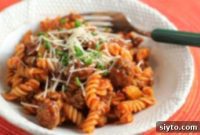Kid-Friendly Pasta and Sausage Skillet Dinner