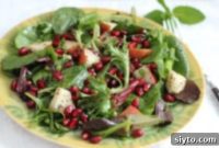 Poppyseed Pomegranate Pear Salad A Holiday Delight