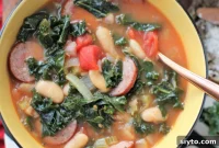 Quick Comfort: Sausage, Kale, and Bean Soup