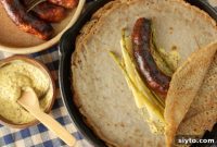Elevate Your Sausages with Buckwheat Galettes