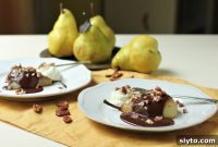 Warm Pears and Rich Chocolate: Simple Indulgence