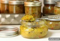 Sweet and Sour Zucchini Relish