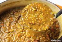 Savor Hearty Golden Lentil Soup Pure Comfort and Wholesome Goodness