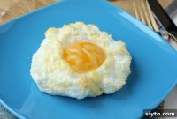 Cloud Eggs Playing With Your Food
