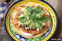 Chicken Tinga Tostadas Mexican Comfort Food Cooking Class