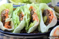 Little Chefs Build Lettuce Burgers