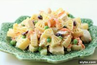 Tiny Cooks, Tasty Lunch: Chicken Pasta Salad
