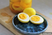 Golden Turmeric Pickled Eggs A Zesty Delight