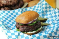 Thick, Juicy, and Flavorful Venison Burgers
