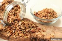 Irresistibly Light and Crunchy Granola