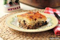 Moussaka Golden Layers of Greece