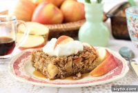 Apple Pie Baked Oatmeal
