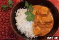 Creamy Butter Chicken with Fragrant Basmati Rice