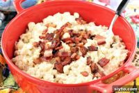 Bryndzové Halušky: Slovakian Potato Dumplings with Cheese and Bacon