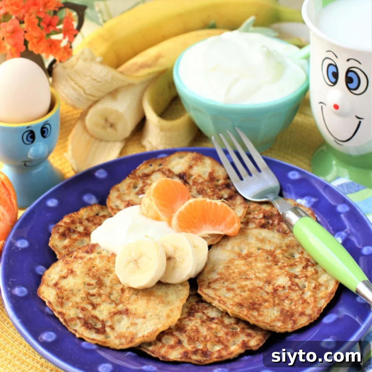 Three Ingredient Banana Oat Pancakes for Young Cooks 1 featured 29777