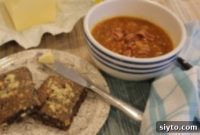 Hearty Buckwheat Blue Cheese Biscuits for Winter Root Soup