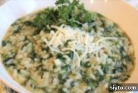 Vibrant Spring Spinach Risotto