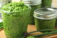 Chive Pesto: A Spring Garden Delight