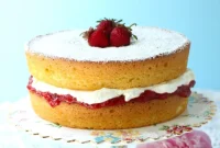 Summertime Perfection Gluten Free Victoria Sponge Picnic Tea
