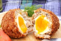 A Tartan Blanket Scotch Eggs and the River’s Edge