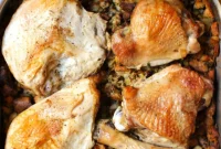 Effortless Turkey and Stuffing Bake