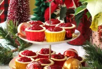 Festive Christmas Brunch Featuring Cheesecake Cupcakes