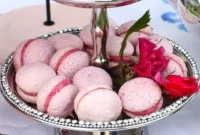A Dreamy Blue and White Afternoon Tea Picnic with Raspberry Meringue Kisses