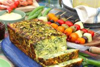 Zucchini Frittata Loaf for the Ultimate Farmers Market Picnic