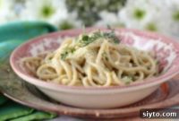 Spaghetti Herbonara: Fresh from a Winter Garden