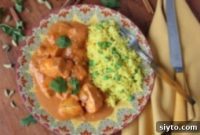 Butter Fish: The Ocean’s Butter Chicken, Paired with Turmeric Rice and Peas