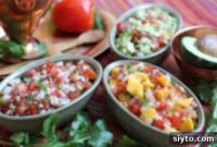 Pico de Gallo Salsa Three Ways
