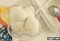 Dîner en Blanc and My Favorite Dairy-Free Egg-Free Honey Vanilla Ice Cream