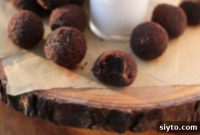 Chocolate Walnut Cookie Dough Bliss Bites