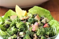 Broccoli Lentil Salad Bringing Spring Freshness to Winter
