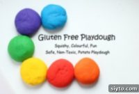 Making Homemade Gluten Free Playdough With Kids