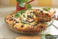 Savory Crustless Pizzaghetti Bake