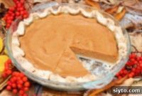 Dairy Free Egg Free Pumpkin Pie Dreams