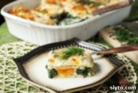 Whimsical Green & Ham Lasagne