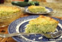 Zucchini Monster Recipes Crustless Pie and Fritters