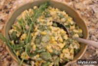Velvety Fava Bean and Sweet Corn Succotash