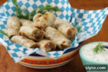Flavorful Gluten-Free Beef Sausage Rolls with Cooling Tzatziki 1 featured 8712
