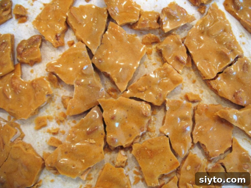 Christmas Baking; simple, microwave peanut brittle