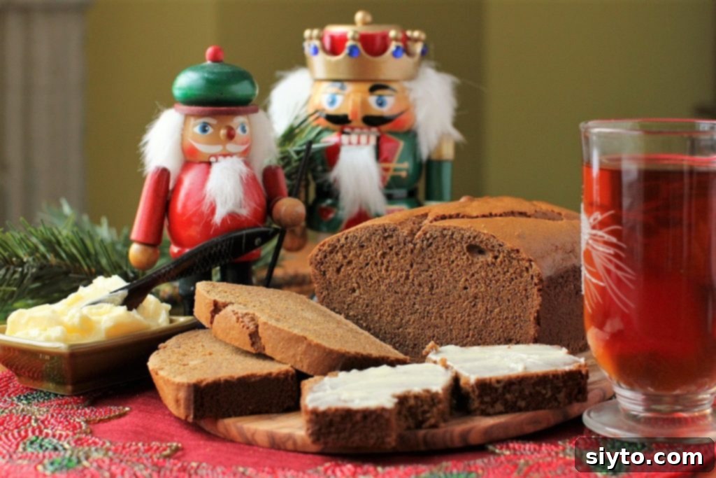 Lebkuchen Loaf; Christmas Baking