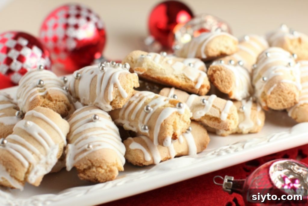 Christmas Baking Scandinavian kransekage cookies