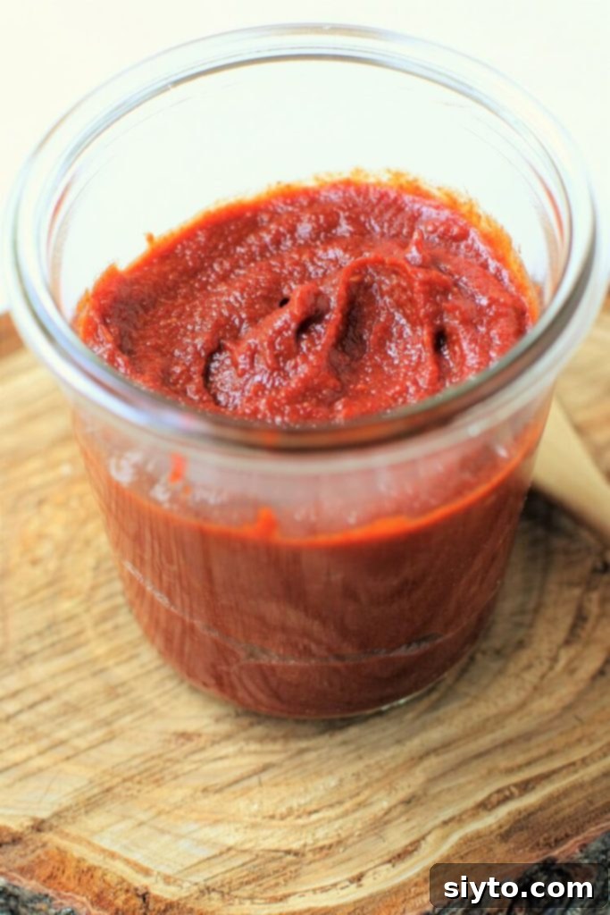 jar of gochujang chili paste