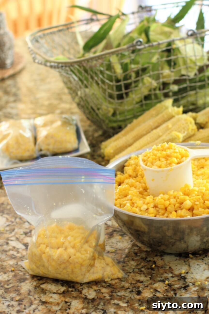 Mısır Nasıl Dondurulur? Koçanlı veya Tane Halinde Doğru Saklama Yöntemleri 12 how to freeze corn: filling the bags