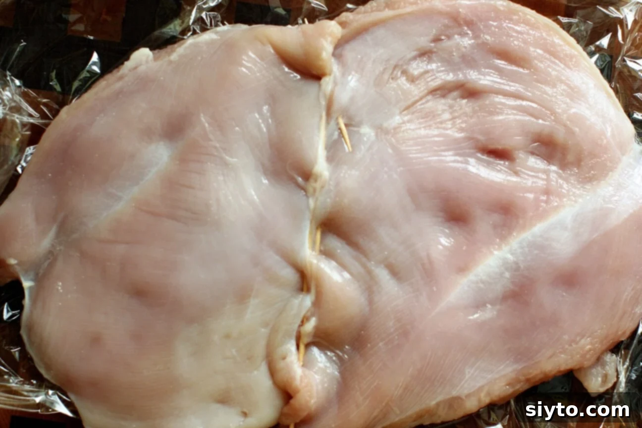 Savory Bacon Wrapped Stuffed Turkey Breast 5 stitched together halves