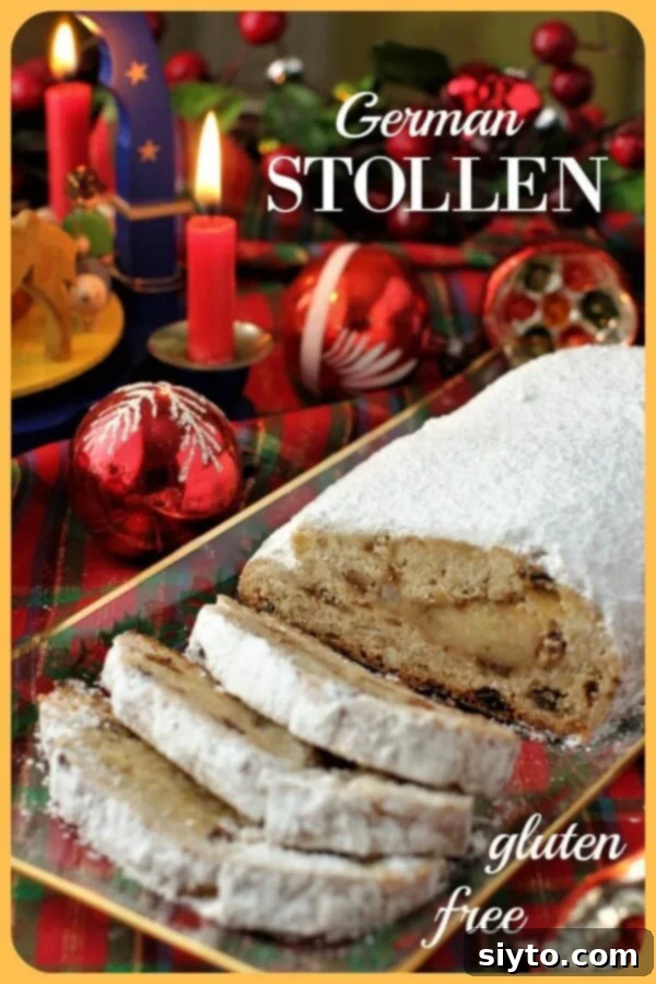 Quarkstollen: The Quicker German Christmas Cake 24 Stollen Pinterest Banner